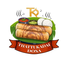 Thattukadai Dosa Logo